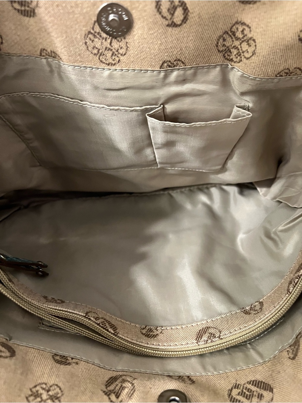 Vintage Y2K Genna De Rossi monogram shoulder bag CLEAN - Picture 7 of 10